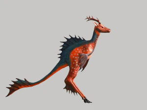 Mythical Creature 3D Model