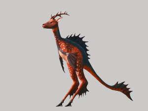 Mythical Creature 3D Model