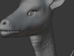 Mythical Creature 3D Model
