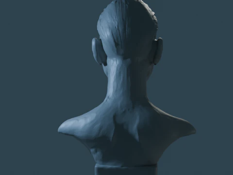 African BaseHead3D printModel 3D Print Model