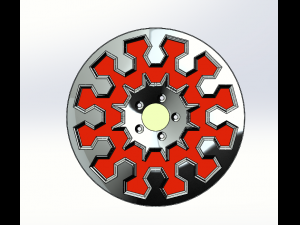 CAR RIM Modello 3D