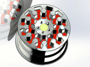 CAR RIM 3D Model