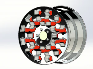 CAR RIM 3D Model