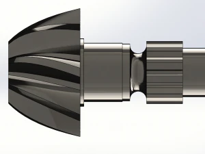 HELICAL BEVEL GEAR 3D Model