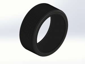 CAR TIRE Modello 3D