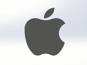 APPLE IOGO Modello 3D