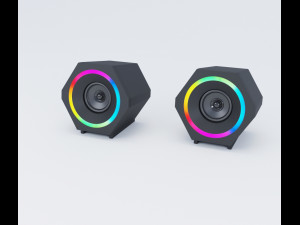 Speaker PC Kisonli L-6060 3D Model