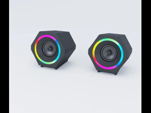 Speaker PC Kisonli L-6060 3D Model