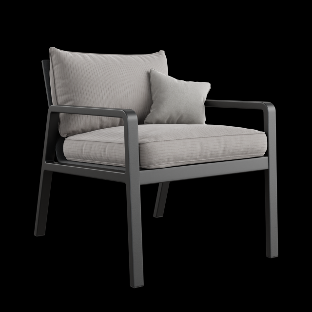 Chair 3D Model .c4d .max .obj .3ds .fbx .stl .blend 