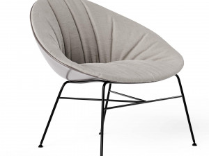 Fabric Shell Chair 3D Model