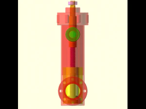 Hydrant for Electric Vehicles H4EV 3D Print Model