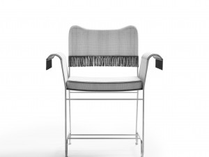 Gubi Tropique Dining Chair all modifications Model 3D