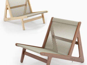 Gubi MR01 INITIAL LOUNGE CHAIR 3D-Modell