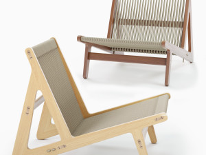 Gubi MR01 INITIAL LOUNGE CHAIR 3D 모델