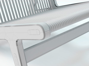 Gubi MR01 INITIAL LOUNGE CHAIR 3D 모델