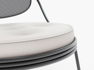 Gubi COPACABANA LOUNGE CHAIR 3D Modell