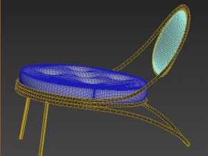 Gubi COPACABANA LOUNGE CHAIR 3D Modell