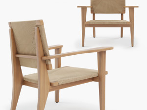 Gubi F-CHAIR OUTDOOR 3D 모델