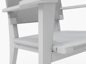 Gubi F-CHAIR OUTDOOR 3D 모델