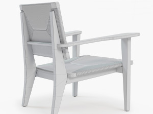 Gubi F-CHAIR OUTDOOR 3D 모델