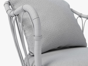 GUBI GRACE LOUNGE CHAIR 3D Model