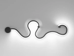 Low budget wall lamps 1 3D Model