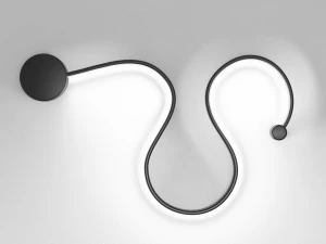 Low budget wall lamps 1 3D Model