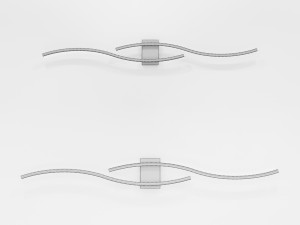 LED Wall lamp 2 Modelo 3D