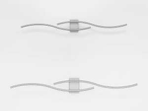 LED Wall lamp 2 3D Model