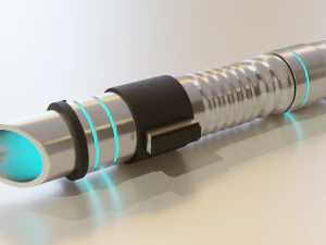 Anakin Skywalker inspiriertes Lichtschwert 3D Modell