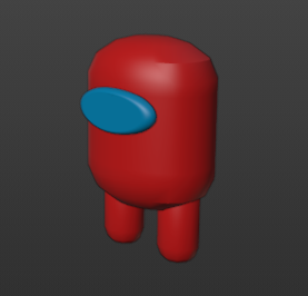 Amogus 3D 모델 .c4d .max .obj .3ds .fbx .stl .blend 