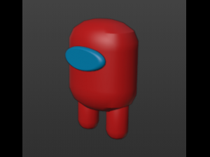 Amogus 3D 模型