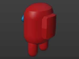 Amogus 3D 모델