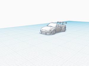 1999 Silvia widedbody 3D Model