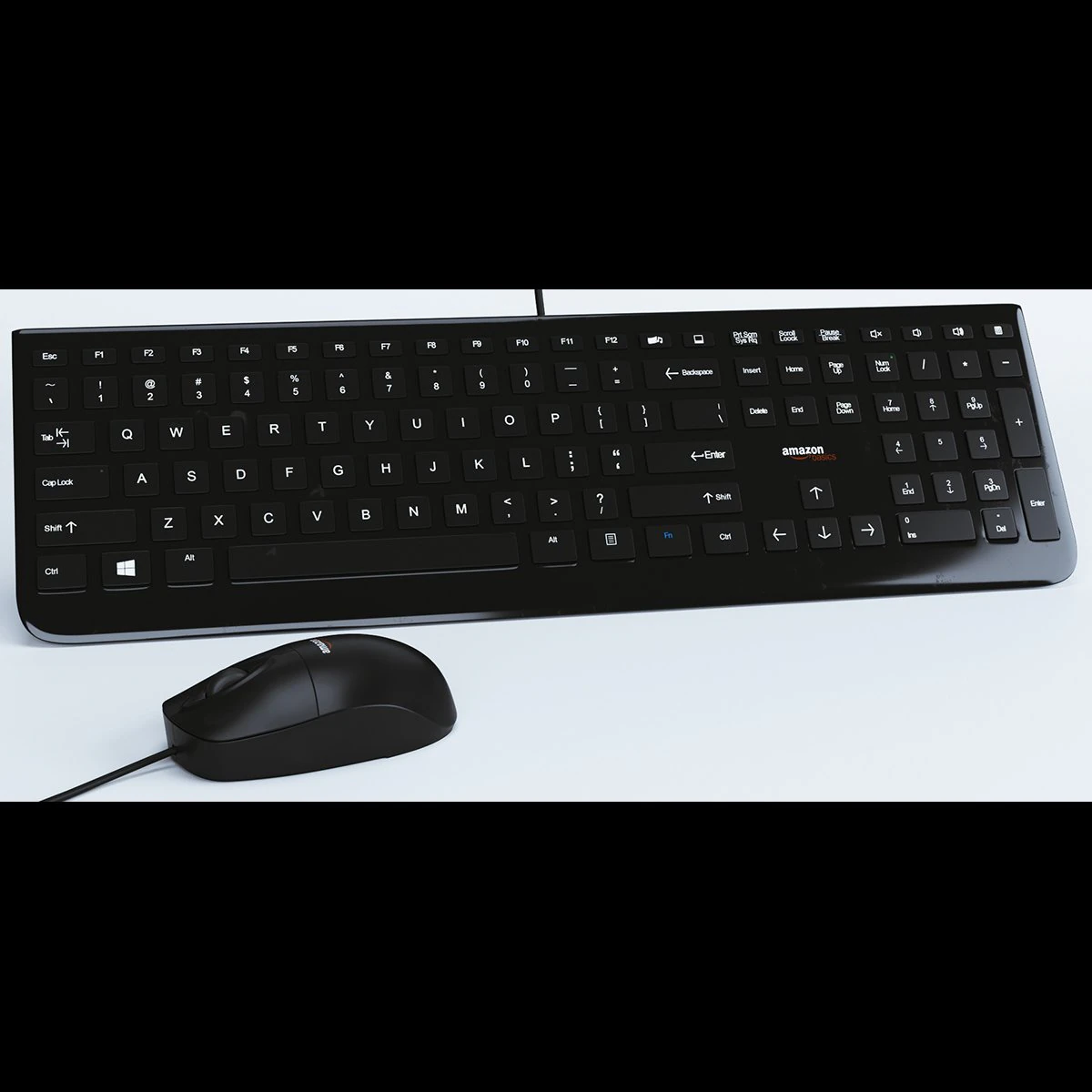 Keyboard and Mause Kit Amazon - 4k Texture 3D Model .c4d .max .obj .3ds .fbx .stl .blend