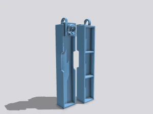 Porte-cl&eacute;s pour ustensiles Juul Modèles 3D en vedette