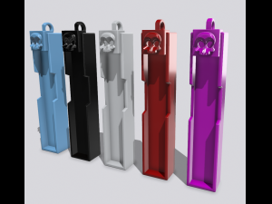 Keychain for Juul utensils 3D Print Model