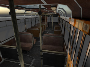 Old bus Modèle 3D