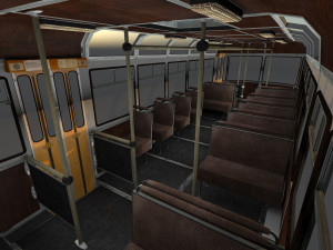 Old bus Modèle 3D