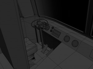 Old bus Modèle 3D