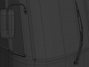Old bus Modèle 3D