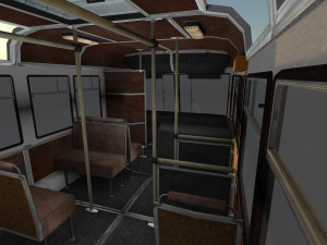 Old bus Modèle 3D
