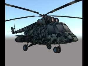 Attack helicopter 3D 模型