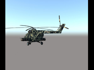 Attack helicopter 3D 模型
