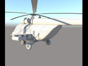 Attack helicopter 3D 模型