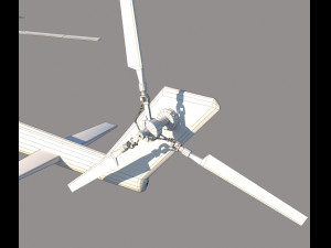 Attack helicopter 3D 模型