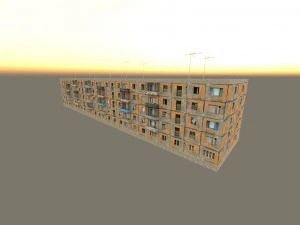 Pr&eacute;dio antigo Modelo 3D