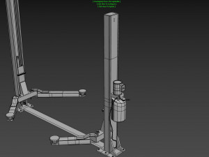 Car lift 3D Model