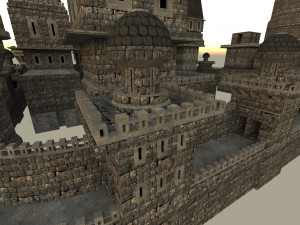 Modular castle 3D Model