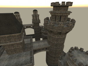 Modular castle 3D Model